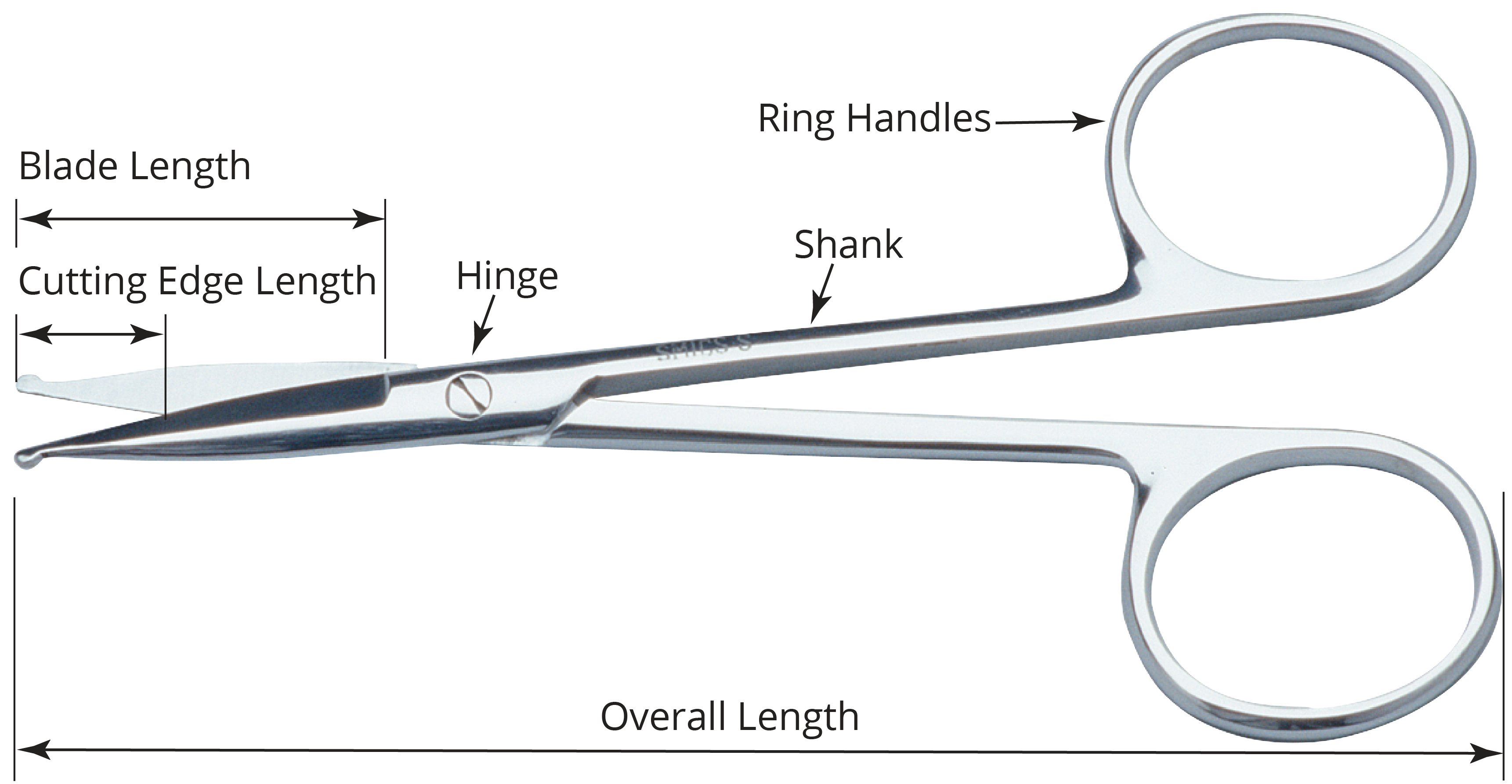 Metzenbaum Baby SuperCut Scissors, 4.5” (11cm), CVD Tips | 07.281.11