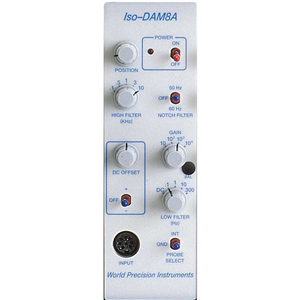 ISO-DAM8A Isolated, Low Noise Bioamplifier Single Channel Module