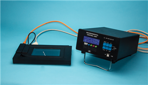 Stagetop Environmental Chamber with Controller for heat, air flow from bottled gas 