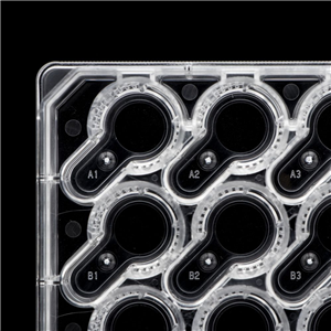 EVA-AC-03-03-12 EVOM™ Auto Exchange Plate for 24 Well Inserts - Close Up Of Plate