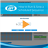 How to Run & Stop a Scheduled Sequence with EVOM™ Auto GxP