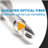 Qualified Optical Fiber Eliminates Lot-to-Lot Variability